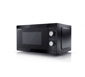 Sharp | Microwave Oven | YC-MS01E-B | Free standing | 20 L | 800 W | Black