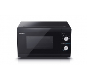 Sharp | Microwave Oven | YC-MS01E-B | Free standing | 20 L | 800 W | Black