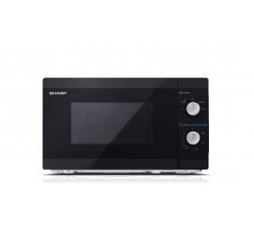 Sharp | Microwave Oven | YC-MS01E-B | Free standing | 20 L | 800 W | Black