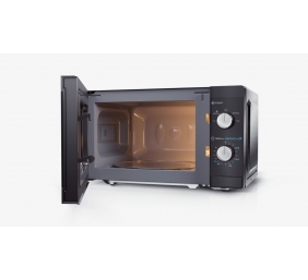 Sharp | Microwave Oven | YC-MS01E-B | Free standing | 20 L | 800 W | Black