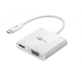 Goobay USB-C multiport adapter HDMI + VGA + PD 100 W 52418