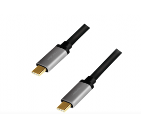 Logilink | USB 2.0 Type-C | C/M to C/M, PD3, alu | A | USB-C (male) | USB-C (male) | Mbit/s