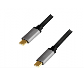 Logilink | USB 2.0 Type-C | C/M to C/M, PD3, alu | CUA0106 USB 2.0 Type-C cable | USB-C (male) | USB-C (male)