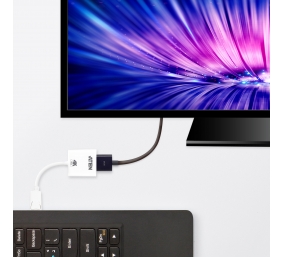 Aten | True 4K DisplayPort to HDMI 2.0 Active Adapter | VC986B | White
