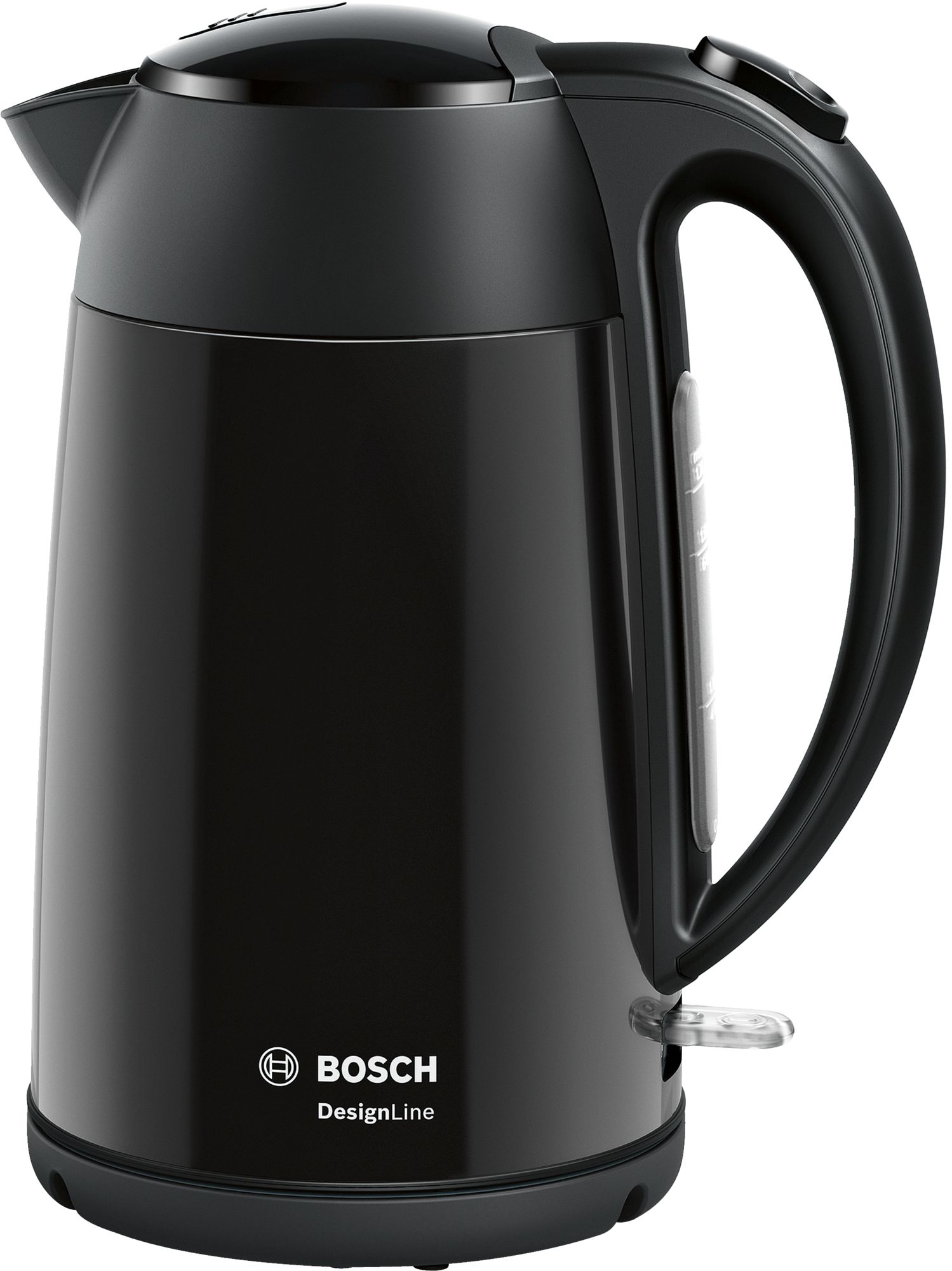 Bosch | Kettle | DesignLine TWK3P423 | Electric | 2400 W | 1.7 L | Stainless steel | 360° rotational base | Jet black polished