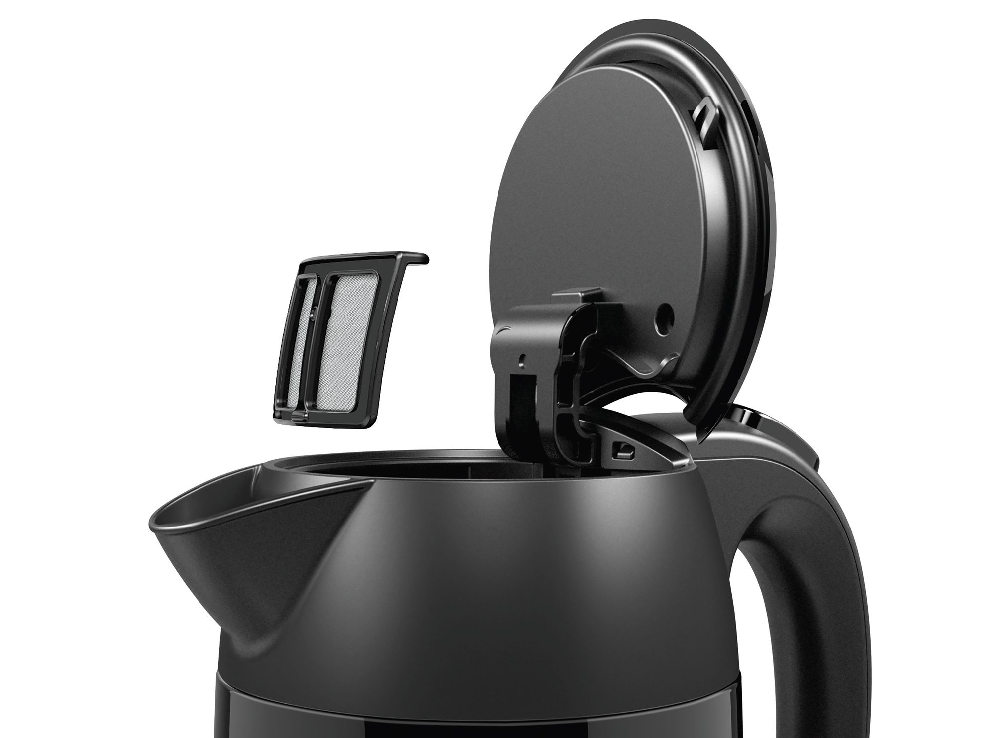 Bosch | Kettle | DesignLine TWK3P423 | Electric | 2400 W | 1.7 L | Stainless steel | 360° rotational base | Jet black polished