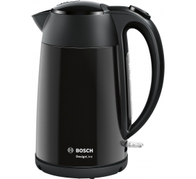 Bosch | Kettle | DesignLine TWK3P423 | Electric | 2400 W | 1.7 L | Stainless steel | 360° rotational base | Jet black polished