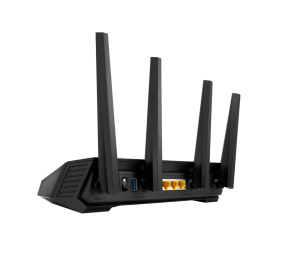 Wireless Router | ROG STRIX GS-AX5400 | 4804 + 574 Mbit/s | Ethernet LAN (RJ-45) ports 4 | Mesh Support Yes | MU-MiMO Yes | No mobile broadband | Antenna type  External antenna x 4 | 36 month(s)
