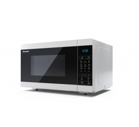 Sharp Microwave oven with Grill YC-MG51E-W Free standing 900 W Grill White