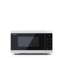 Sharp Microwave oven with Grill YC-MG51E-W Free standing 900 W Grill White