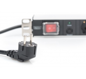 Digitus Aluminum outlet strip with overload protection | DN-95403 | Sockets quantity 7