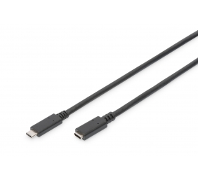 Digitus USB Type-C extension cable, Type-C - C | AK-300210-015-S