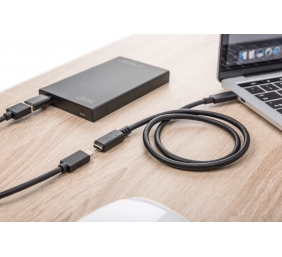 Digitus | USB Type-C Extension Cable | AK-300210-020-S | USB-C to USB-C USB Female 2.0 (Type C) | USB Male 2.0 (Type C)