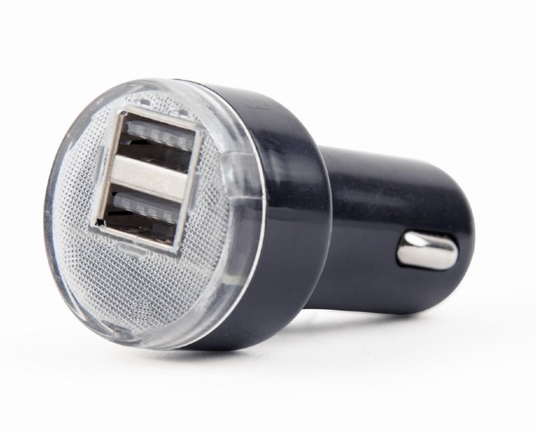 EnerGenie | 2-port USB car charger | EG-U2C2A-CAR-02
