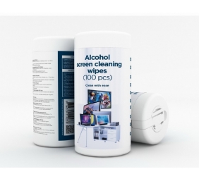 Gembird | Alcohol Screen Cleaning Wipes (100 pcs) | CK-AWW100-01 | Screen cleaning wipes