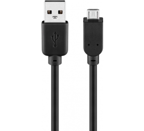 Goobay | 93918 | USB 2.0 male (type A) | USB 2.0 micro male (type B)