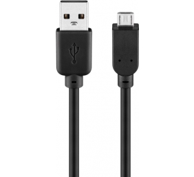 Goobay | USB 2.0 Hi-Speed cabel | 93918 | USB 2.0 male (type A) | USB 2.0 micro male (type B)