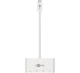 Goobay | USB-C Multiport Adapter (HDMI + Ethernet, PD) | 62105