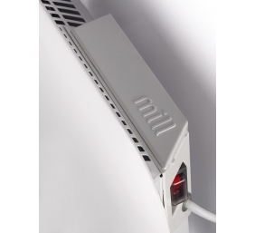 Mill | Heater | IB1000L DN Steel | Panel Heater | 1000 W | Number of power levels 1 | Suitable for rooms up to 12-16 m² | White