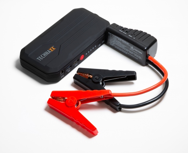 Šuolinis starteris automobiliui ir išorinė baterija 12000mAh