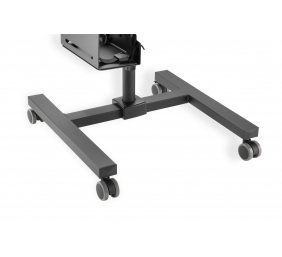 Digitus | Mobile workstation with individual height adjustment | DA-90374 | Monitor Mount, PC Holder | 17-32 " | Black