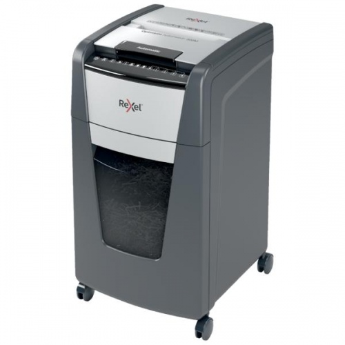 Rexel Optimum AutoFeed+ 225X Dokumentų naikiklis Cross shredding 4x25mm P-4 60 L, 55 dB, Pilka/Juoda
