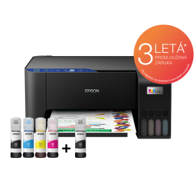Epson EcoTank L3251 Spausdintuvas rašalinis spalvotas MFP A4 33 ppm Wi-Fi USB