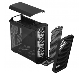 Fractal Design | Torrent Black RGB TG Light Tint | FD-C-TOR1A-04 | Black | ATX