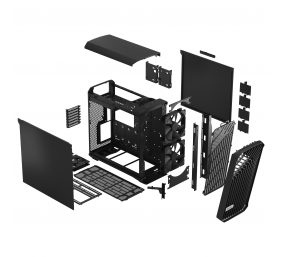 Fractal Design | Torrent Black Solid | Black | ATX