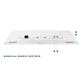 SAMSUNG LS27AM501NUXEN 27inch white