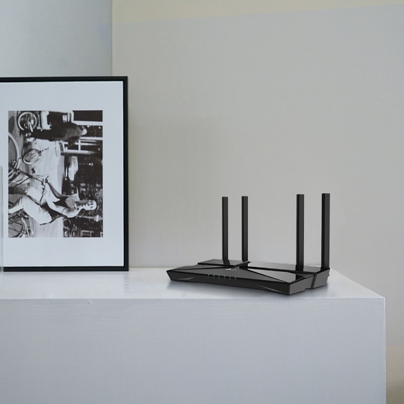 Dual-Band Wi-Fi 6 Router | Archer AX23 AX1800 | 802.11ax | 1201+574 Mbit/s | Ethernet LAN (RJ-45) ports 4 | Mesh Support Yes | Antenna type External