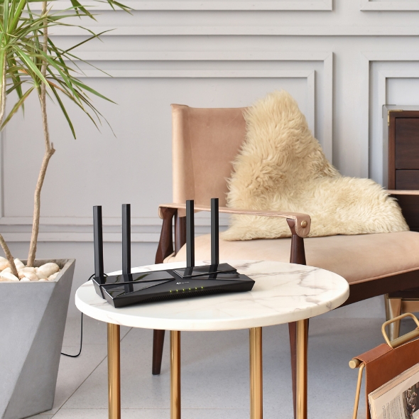 Dual-Band Wi-Fi 6 Router | Archer AX23 AX1800 | 802.11ax | 1201+574 Mbit/s | Ethernet LAN (RJ-45) ports 4 | Mesh Support Yes | Antenna type External