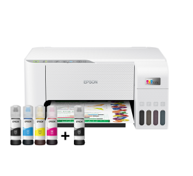 Epson EcoTank L3256 Spausdintuvas rašalinis spalvotas MFP A4 33 ppm USB WiFi