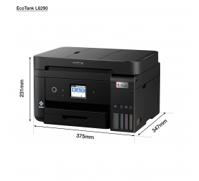 Spausdintuvas rašalinis Epson EcoTank L6290 A4, Spalvotas, MFP, ADF, WiFi