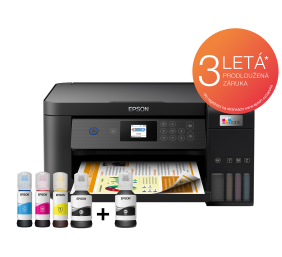 Epson EcoTank L4260 Spausdintuvas rašalinis spalvotas MFP A4 33 ppm USB Wi-Fi Ethernet LAN