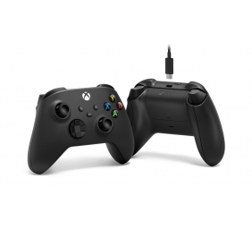 Microsoft | Xbox Wireless Controller + USB-C Cable - Gamepad | Controller | Wireless | N/A | Black