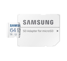 Samsung | microSD Card | EVO PLUS | 64 GB | MicroSDXC | Flash memory class 10 | SD adapter