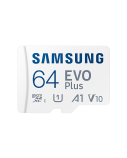 Samsung | microSD Card | EVO PLUS | 64 GB | MicroSDXC | Flash memory class 10 | SD adapter