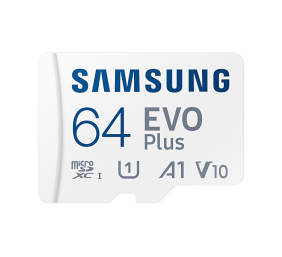 Samsung | microSD Card | EVO PLUS | 64 GB | MicroSDXC | Flash memory class 10 | SD adapter