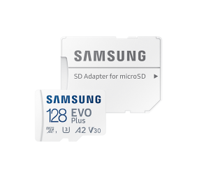 Samsung | microSD Card | EVO PLUS | 128 GB | MicroSDXC | Flash memory class 10 | SD adapter