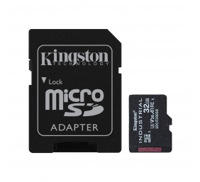 Kingston | UHS-I | 32 GB | microSDHC/SDXC Industrial Card | Flash memory class Class 10, UHS-I, U3, V30, A1