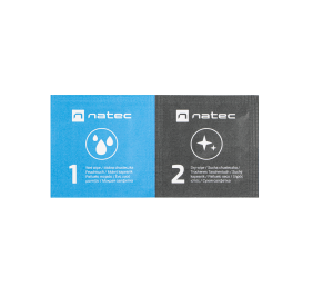 Natec Sanitazing Wipes, Raccoon, 50-pack | Natec | Sanitazing Wipes | NSC-1797 | Wet | ml