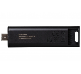 Kingston | USB Flash Drive | DataTraveler Max | 256 GB | USB 3.2 Gen 2 Type-C | Black