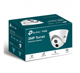 TP-LINK | 3MP Turret Network Camera | VIGI C400HP-2.8 | Dome | 3 MP | 2.8 mm | H.265/H.264 | - | White