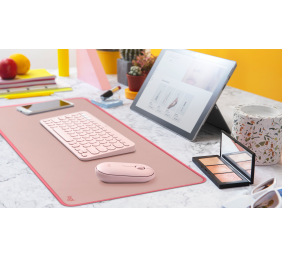 Stalo patiesalas Logitech Desk Mat Studio Series, Tamsiai rožinė