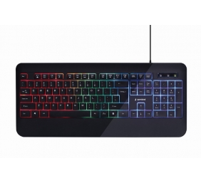 Gembird | Multimedia Keyboard | KB-UML-03 | Multimedia | Wired | US | Black
