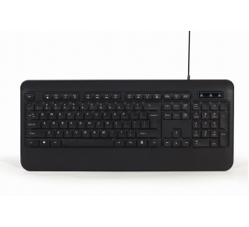Gembird | Multimedia Keyboard | KB-UML-03 | Multimedia | Wired | US | Black