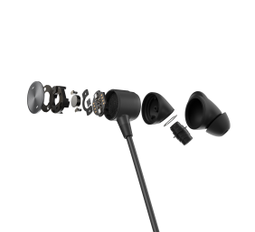 LOGI Zone Wired Earbuds Teams - Graphite
