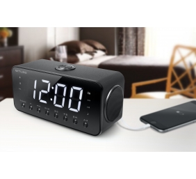 Muse | M-192CR | Black | Clock radio