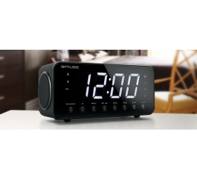 Muse | M-192CR | Black | Clock radio